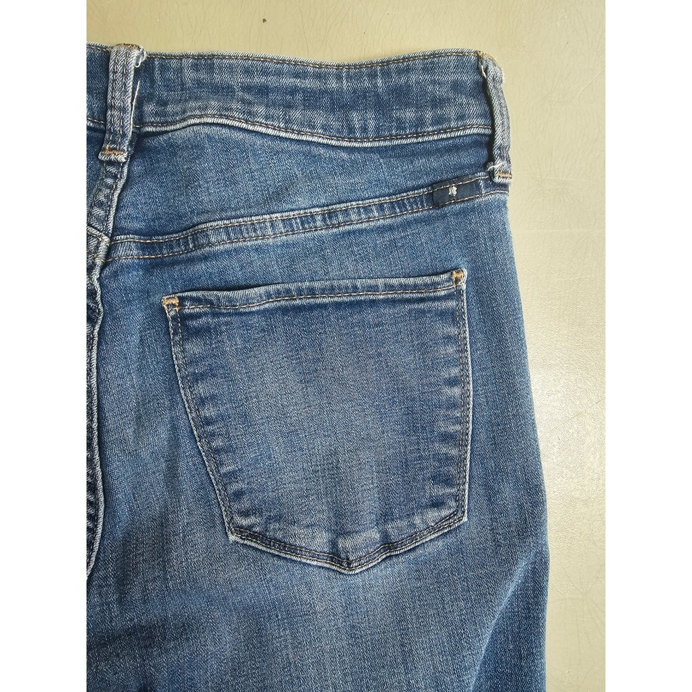 Lucky Brand Mid Rise Skinny Jeans Medium Wash Blue Denim 4/27 RN 80318